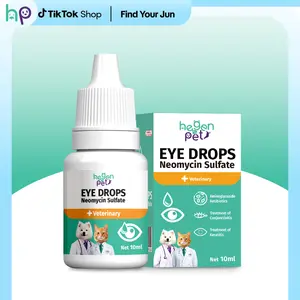 Hegenpet Advanced Eye Hygiene Solution | ProfessionalStrength Cleansing Drops for Dogs & Cats | Flushes Irritants,Soothes Redness & Removes Stubborn Tear Stains |10ml