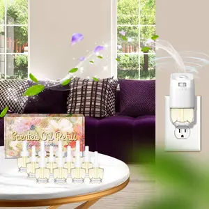 12-Pack Spring & Summer Plug in Air Freshener Refills, Essential Oil Home Fragrance Scents