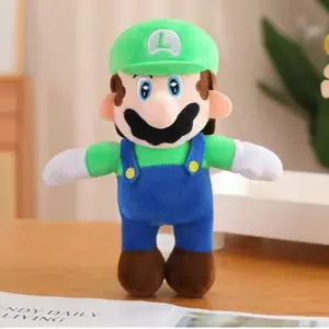 Super Mario Plush Toy, Standing Pose Cartoon Anime Game Merchandise, Soft Stuffed Doll for Kids, Perfect Gift for Fans