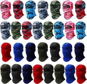 30 Pcs Balaclava Ski Masks - Full Coverage Face Coverings with UV Ray Protection, Cooling Neck Gaiters for Men, Women - Versatile for 2 Outdoor Activities (Summer, Winter)