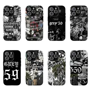 $uicideboy$ Phone Case | G59 Greeyyy 59 Fan Tough Cover, Compatible with iPhone 11-17 Pro Max/Plus