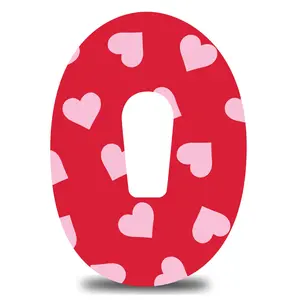 Lotta Hearts Dexcom G6 Tape