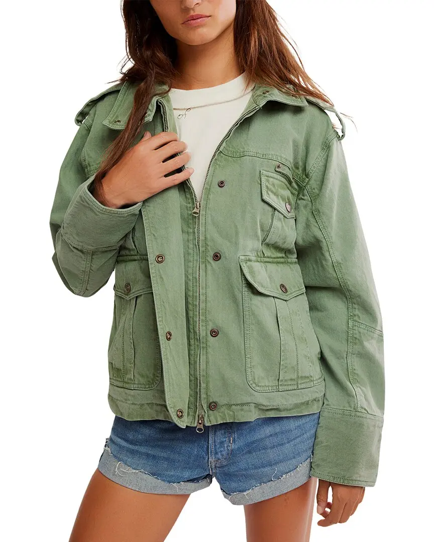 Free People Kali Washed Jacket