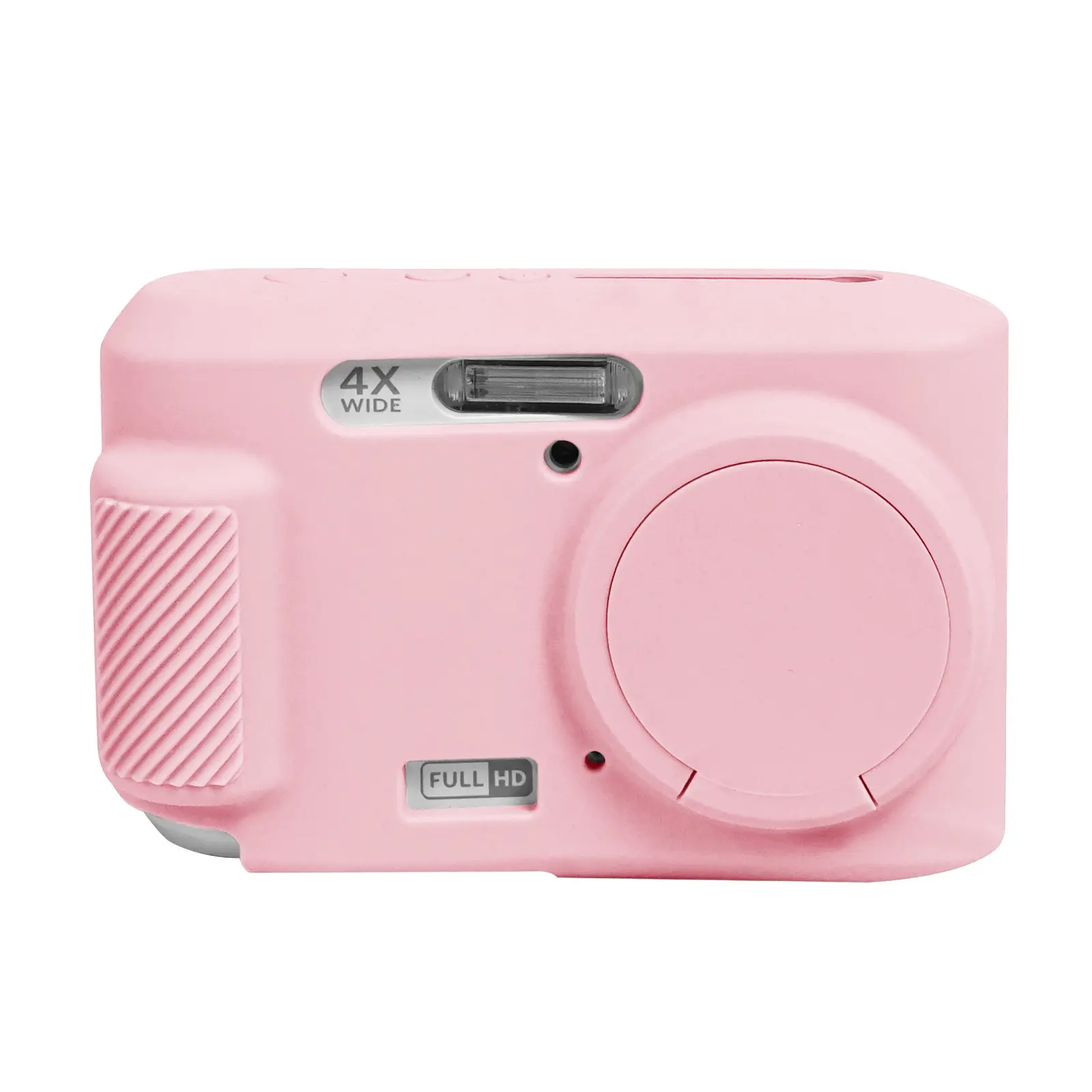 Easy Hood Protective Silicone Camera Case for Kodak PIXPRO FZ45, Soft Silicone Cover with Removable Lens Cap Anti-Slip Camera Protective Skin for Kodak FZ45(Case Only)