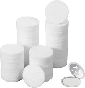 Diffuser Refill Pads,  Pcs  Inch Round Essential Oil Diffuser Pad Mini Microfibre Air Filter Scent Pads Unscented Pad for Humidifier Air Purifier Home Car Plug in DiffuserRefill (White)