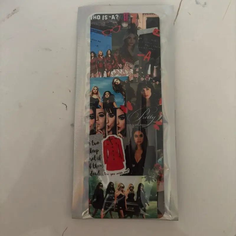 Pretty little liars inspired bookmark