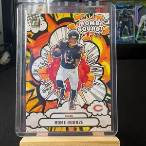 2025 Panini Donruss Rome Odunze Bomb Squad #BS-ROE Chicago Bears NFL