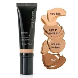 Mary Kay CC Cream Sunscreen Broad Spectrum SPF 15 Color Makeup Correcting Hydrate Coverage Flawless Very Light