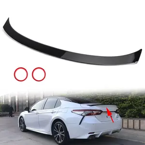 Glossy Black Rear Spoiler Wings Fit for Toyota Camry LE SE XSE XLE 2018-2024