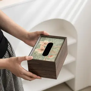 Custom Household Tissue Box, Creative High-End Living Room Napkin Box, Luxury Hotel & Office Tissue Box for Commercial Use