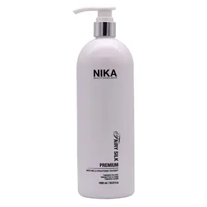 NIKA - Keratin Smoothing Treatment - Formaldehyde-Free Blowout, Eliminate Frizz, Fine to Medium Hair - 33.8 Oz