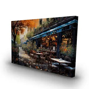 Begin Home Decor C1RC24369C5F2D 24 x 36 in. My Secret Place - Black Building Canvas for Home Decor