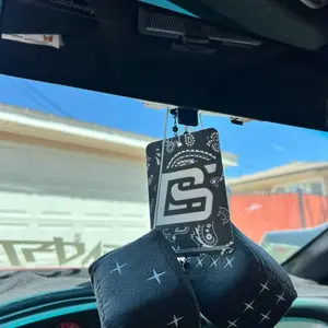 Paisley Print Air Fresheners for Car - Stylish Hanging Fragrance Diffuser with Unique Design