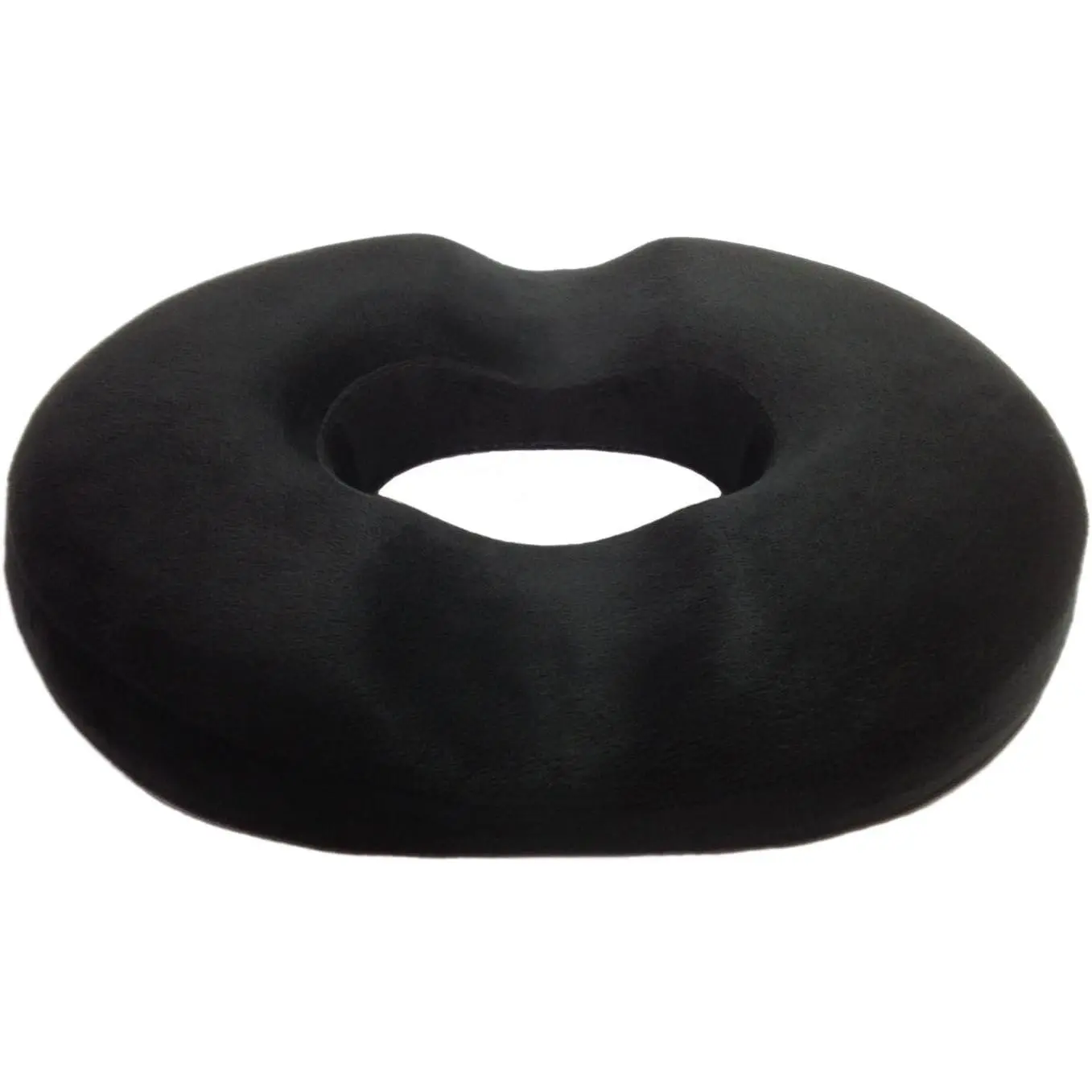 Donut  Cushion,  Pillow, ,  Natal, Bed , , , 18 Inches. Ultra  Comfort  (Black)