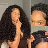 Frodio Veralux™ Synthetic Fiber + Human Hair Shaggy Waves 3-in-1 Half Wig#SohoChic