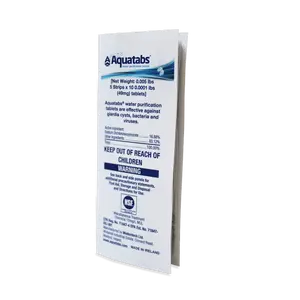 Aquatabs 49mg Water Purification Tablets (50 Pack).