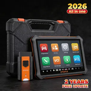 OTOFIX D1 Lite Bidirectional Bluetooth OBD2 Scanner, CANFD & DoIP Protocols, All System Diagnoses, 38+ Services, Automotive Alternator Diagnostic Tool, 2-Year Free Updates, Father's Day Gift