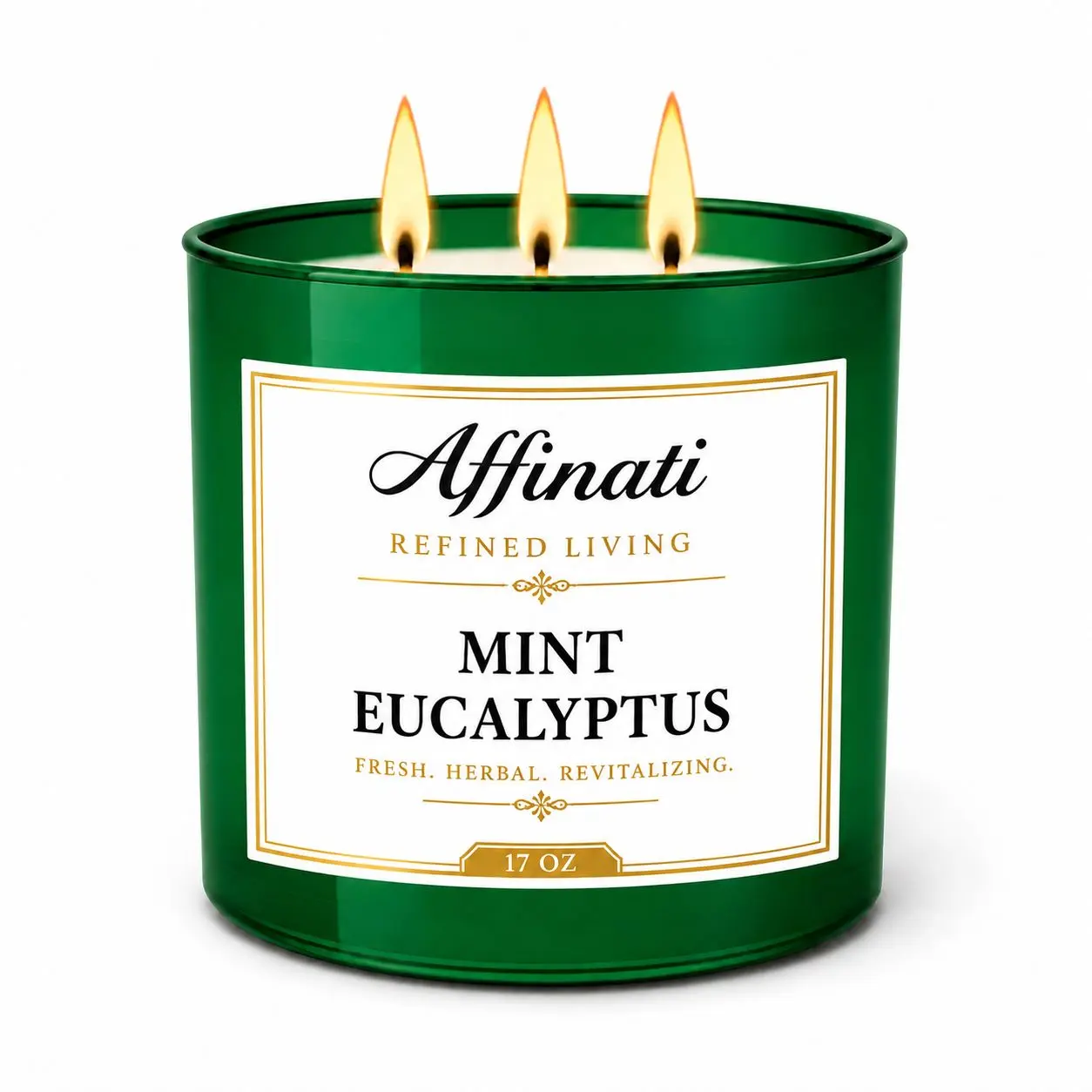 Mint Eucalyptus 3-Wick Candle