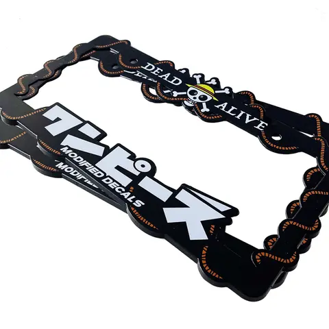 Dead or Alive License Plate Frame