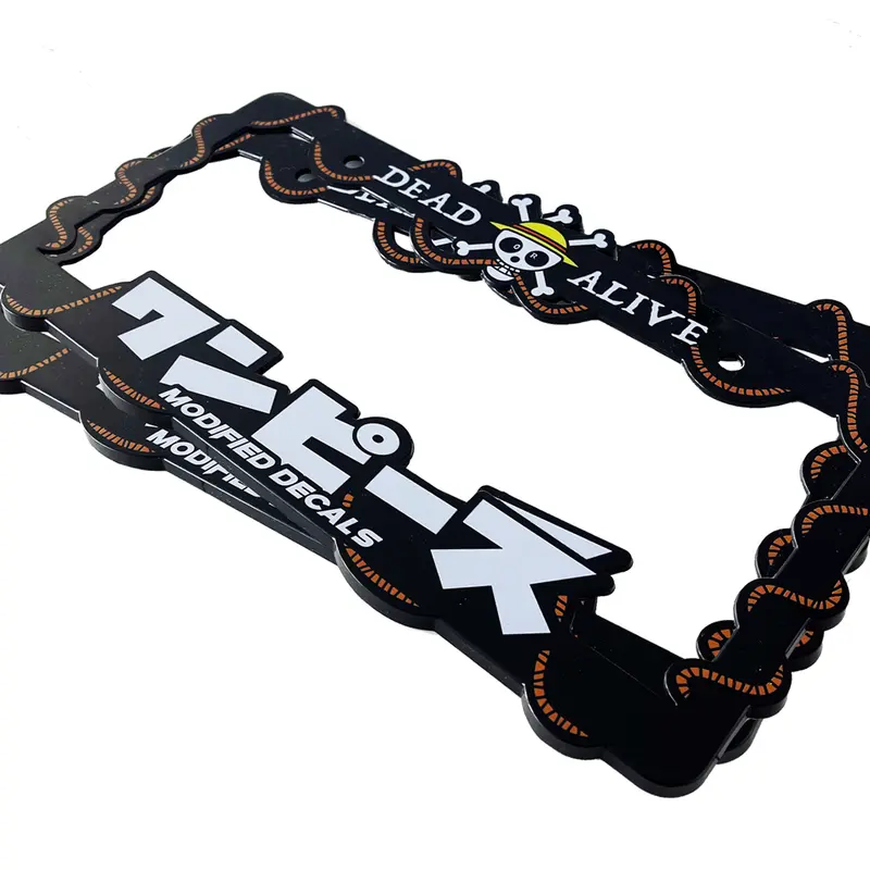 Dead or Alive License Plate Frame