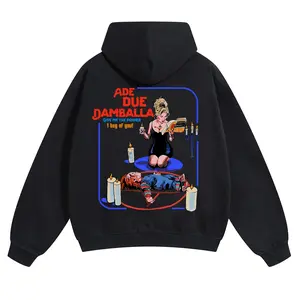 Unisex Ade Due Damballa “Bride of Chucky” Hoodie – 90ssential Horror Graphic  Streetwear