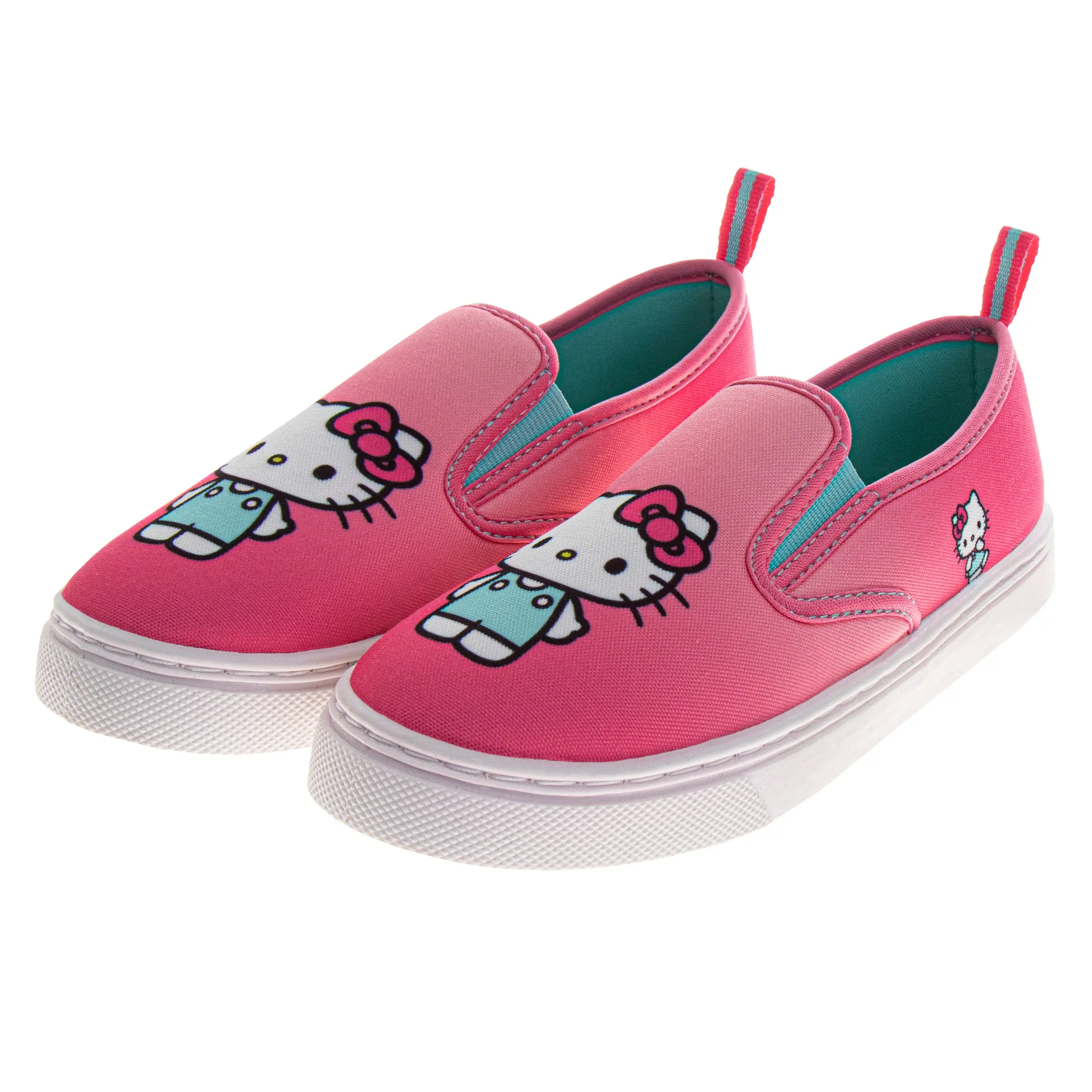Hello Kitty Sneakers for Girls SlipOn Adorable Casual Comfortable (Little Kid / Big Kid)
