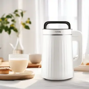 JOYOUNG Multi-Functional Intelligent Soy Milk Nut Milk Maker DJ13U-G91 1.3L with Warming Function, Four Blades Grinding Technology, Suitable for 3-5 People