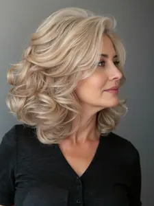 Fashion New Arrival, 12 Inch Vintage Curly Wig, Daily Wear, Suitable for Any Occasion, Long Wigs with Bangs, All Seasons