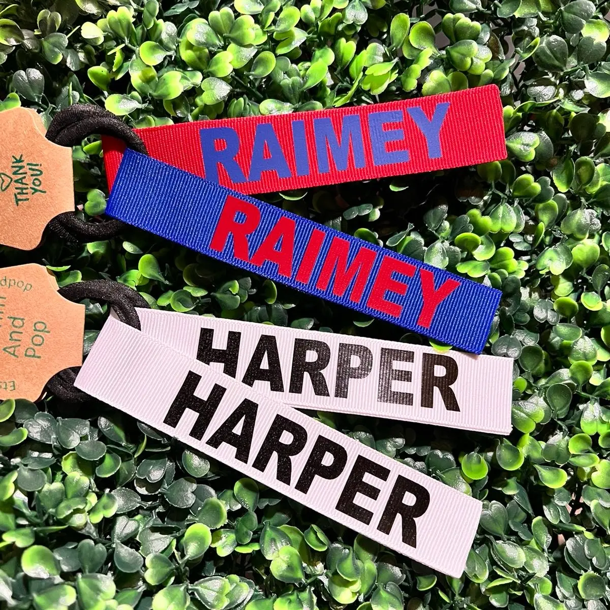 Pom Pom Name Tags Pom Pom Name Tags