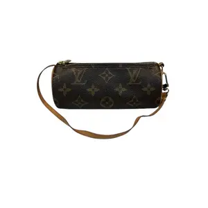 Pre-owned Louis Vuitton Canvas Small Leather Goods Monogram Pouch