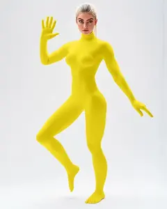 Second Skin Catsuit - Yellow