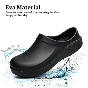 Non-Slip Work Clogs for Men & Women | Waterproof Chef Shoes | Lightweight Nursing Footwear,summervibes