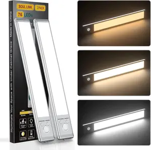 Professional Under Counter LED Light - 9.6 Inch Wireless with Adjustable Brightness & 3 Color Temperatures | USB-C