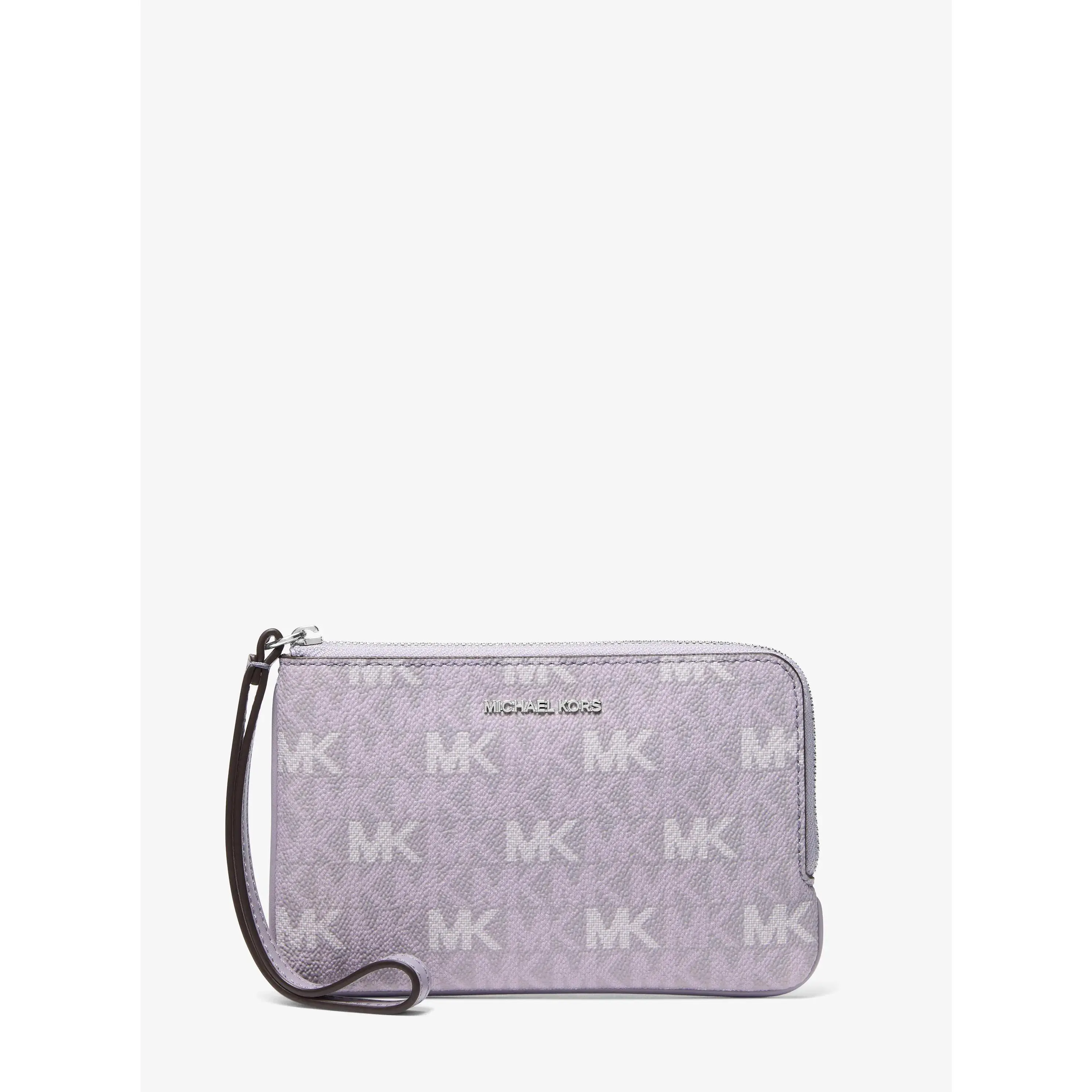 Jet Set Travel Small Signature Logo Wristlet