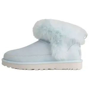 UGG Classic Novelty Women's Snow Boots with Fleece Lining and Split Leather for Warmth and Comfort