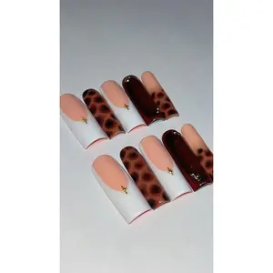 HIGH-TONED | SQUARE | LONG | PRESS ON NAILS