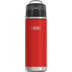 Thermos ICON Series 24oz Stainless Steel Vacuum Insulated Water Bottle with Spout, 5 Summer Colors, Dishwasher Safe Locking Ring