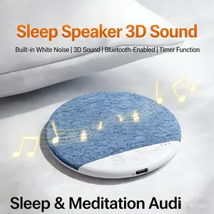 Under Pillow Bluetooth Sleep Speaker – Ultra-Thin Bed Speaker with Built-in White Noise for Private Night Listening & Deep Sleep Audio  Wireless Compact