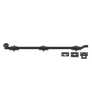 212 MAIN Deltana 24 in. Heavy Duty Off-set Surface Bolt, Oil Rubbed Bronze Solid Door Hardware