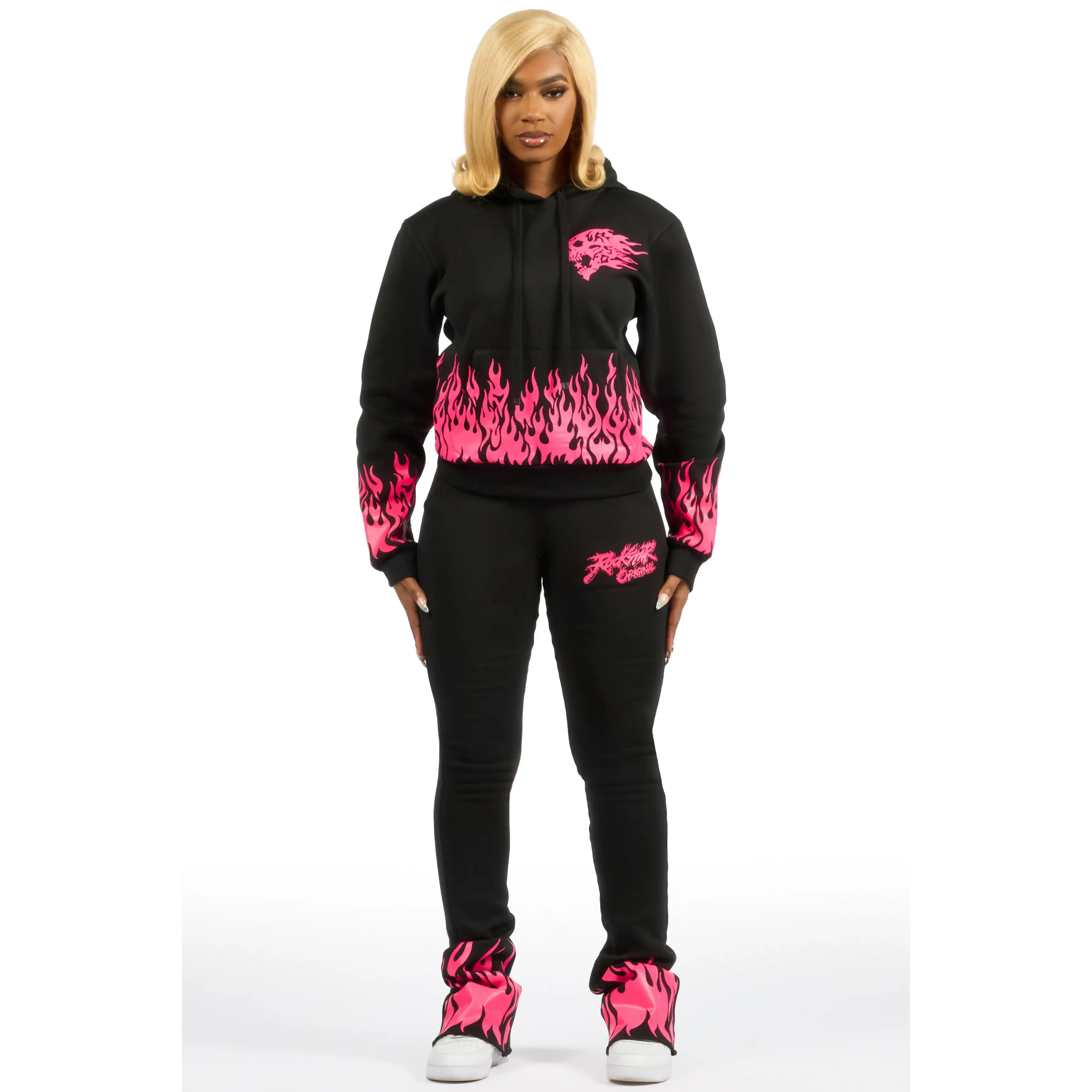 Arais Black Super Stacked Track Set