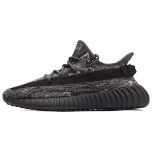 Adidas Originals Yeezy Boost 350 V2 Dark Salt Synthetic Leather Low-Top Lifestyle Sneakers for Men and Women Trending Shoes, House White Official Shoes to Get / Maison Mihara