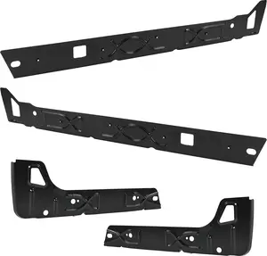 Inner Rocker Panels Left & Right Compatible with 1999-2007 Chevy Silverado GMC Sierra Pickup 4 Door Crew Cab, Rust Repair Patch Rocker Guards 4Pcs