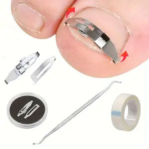 3pcs Stainless Steel Toe Nail Clipper Set, Foot Care Kit for Pedicure, Durable Metal Tools for Manicure, Essential Grooming Accessories, Foot Care Product