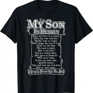 Son In Heaven Loving And Missing You My Guardian Angel T-shirt