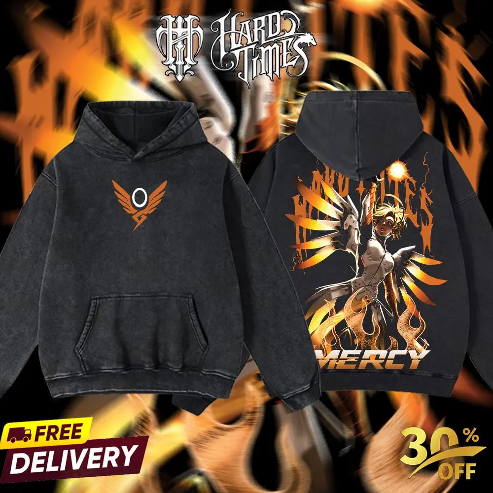 Washed hoodie (Mercy)