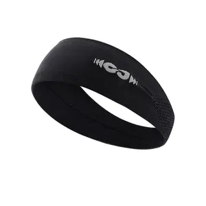 Summer new seamless knitted sports headband sweat-proof men's outdoor riding fitness running breathable sweat-absorbing headband