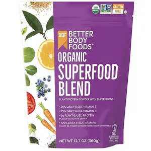 BetterBody Foods Organic Superfood Powder with Protein, Vitamins C, E, and B12 (12.7 oz.) Visit the BetterBody Foods Store