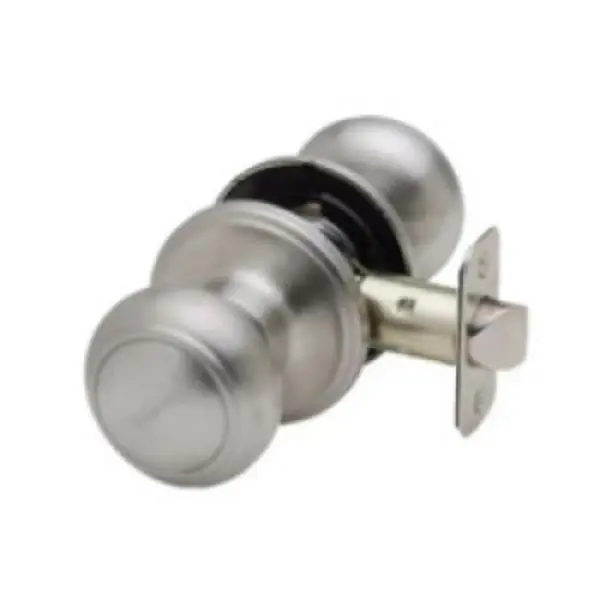 Copper Creek Hardware CK2020SS Colonial Passage Doorknob - Satin Stain, Metal Construction, Reliable Performance, Ideal for Remodel Projects, Compatible with Lock Latches & Bolts