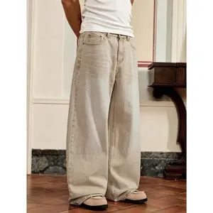 Baggy Jeans Vintage Straight Leg Loose Fit Skater Denim Pants Streetwear