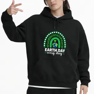 Celebrate Earth Day with Rainbow Hoodie – Eco-Friendly Gift for Nature Fans
